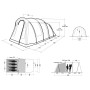 Tenda familiare Outwell Rockwell 4