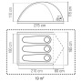 Tenda da trekking Coleman Darwin Summer 3