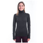 Maglietta sportiva da donna Sensor Merino Bold Roll Neck dl.rukáv