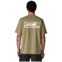 Maglietta da uomo Patagonia Men's Boardshort Logo Pocket Responsibili-Tee
