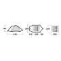 Tenda da trekking Husky Bizon 4 Classic