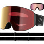 Occhiali da sci Salomon Sentry Prime Sigmaphoto +1Lens nero Black