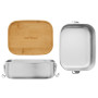 Scatola per gli spuntini Tatonka Lunch Box I 800 Bamboo