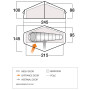 Tenda da trekking Vango Apex Compact 100