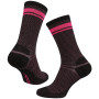 Dimensioni dei calzini: 35-38 / Colore: nero/rosa