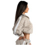 Felpa da donna Nebbia Half-Zip Leopard Sweatshirt Primal