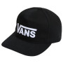 Berretto con visiera Vans Drop V Logo Snapback nero Black