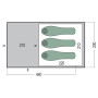 Tenda familiare Pinguin Nimbus 3