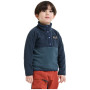 Felpa da bambino Didriksons Monte Kids Half Bu 6 Mountain Blue