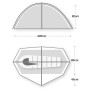 Tenda da trekking Terra Nova Equipment Helm Compact 1