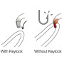 Moschettone Petzl OK Screw-Lock