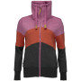 Felpa tecnica da donna Loap Ebveta rosa/grigio Pink