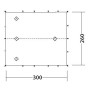 Telo per tenda Robens Track Tarp
