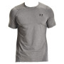 Maglietta da uomo Under Armour HG Armour Fitted SS grigio CarbonHeather//Black