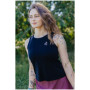 Top da donna MOOA Merino Lyolite Edelweiss 150