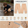 Pantaloni impermeabili da bambino DucKsday Rainpants Londen/sand