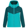 Giacca da bambino Regatta Hanleigh Turquoise/Mediterranea verde/verde chiaro Turquoise/Mediterranea