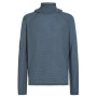 Felpa da uomo Icebreaker Men Mer 400 RealFleece Grid Pulover Hood blu/grigio Abyss