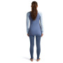 Maglietta sportiva da donna Icebreaker Wom Mer 260 ZoneKnit LS Half Zip