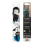 Corda elastica Nite Ize Slide Lock Carabiner Bungee 36" blu Modrá