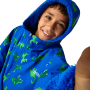 Cappotto impermeabile per bambini Regatta Junior Changing Robe Olymp Blue Dino