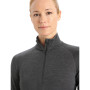 Felpa tecnica da donna Icebreaker ZoneKnit™ 260 LS Half Zip