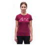 Maglietta sportiva da donna Sensor Merino Active Songbirds