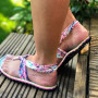 Sandali da donna Gumbies Slingback Mint & Pink