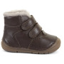 Stivali invernali per bambini Froddo Paix Up Winter Dark Brown