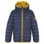 Giacca invernale per bambini Loap Intermo blu/giallo Black Iris | Yellow