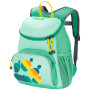 Zaino bambino Jack Wolfskin Little Joe verde chiaro deep mint