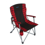Poltrona Husky Moat nero/rosso Black/red