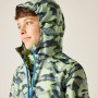 Giacca da bambino Regatta Printed Lever II DkStrCamGr
