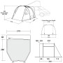 Tenda per minibus Easy Camp Shamrock