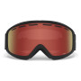 Occhiali da sci Giro Index 2.0 Black Wordmark Amber Scarlet