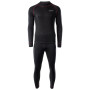 Intimo termico da uomo Hi-Tec Sorin Set nero/rosso Black / Merlot