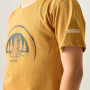 Maglietta da bambino Regatta Bosley Wood Brown