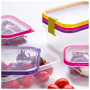 Scatola per alimenti Omada Sanaliving Box Set 3x 19x14x6,5cm/1L