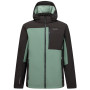 Giacca softshell da uomo Regatta Hewitts verde/verde chiaro DkFrstGr/Blk
