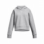 Felpa da bambino Under Armour Rival Fleece Crop Hoodie