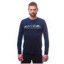 Maglietta funzionale da uomo Sensor Merino Active Pt Mountains dl.rukáv