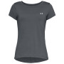 Maglietta sportiva da donna Under Armour HG Armour SS grigio GRY