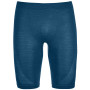 Pantaloni termici da uomo Ortovox 120 Competition Light Shorts blu scuro petrol blue