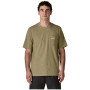 Maglietta da uomo Patagonia Men's Boardshort Logo Pocket Responsibili-Tee