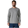 Maglietta da uomo Patagonia P-6 Logo Responsibili Tee LS