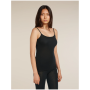 Canotta da donna Icebreaker Merino 175 Everyday Cami nero BLACK