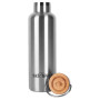 Bottiglia termica in acciaio inox Tatonka Hot + Cold Stuff Bamboo Lid 750