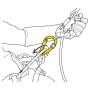 Puleggia Petzl Rollclip Z Screw-Lock
