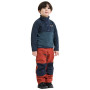 Felpa da bambino Didriksons Monte Kids Half Bu 6 Mountain Blue