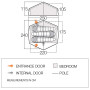 Tenda da trekking Vango Nevis 300